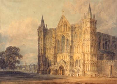 West Front of Salisbury Cathedral by Joseph Mallord William Turner
